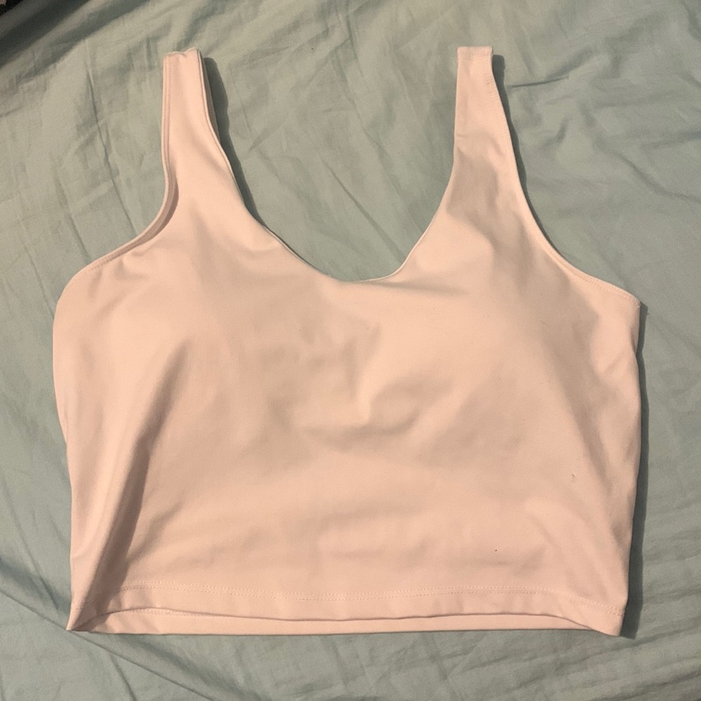White Lululemon Tank Dupe